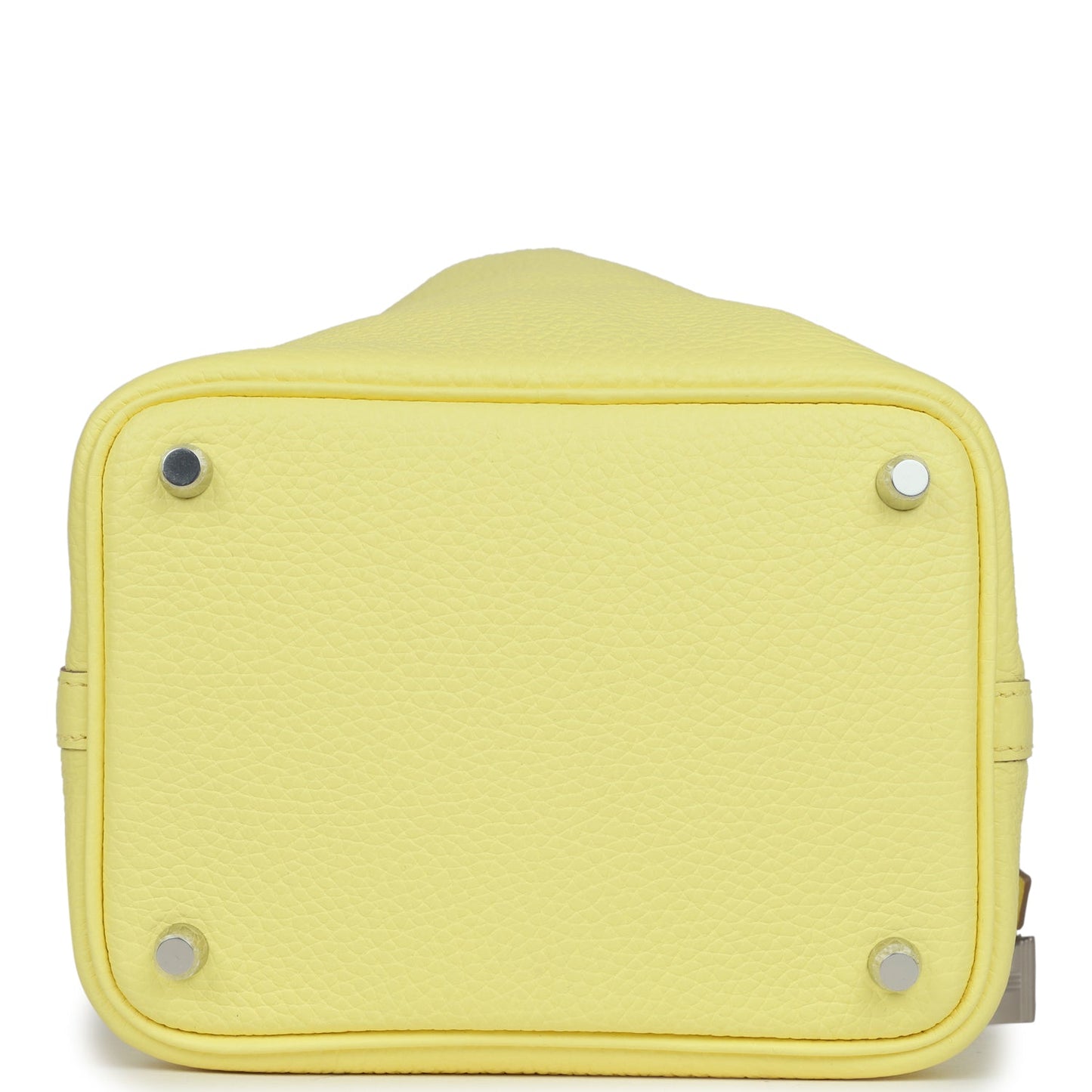 Hermes Picotin 18 Limoncello Clemence Palladium Hardware