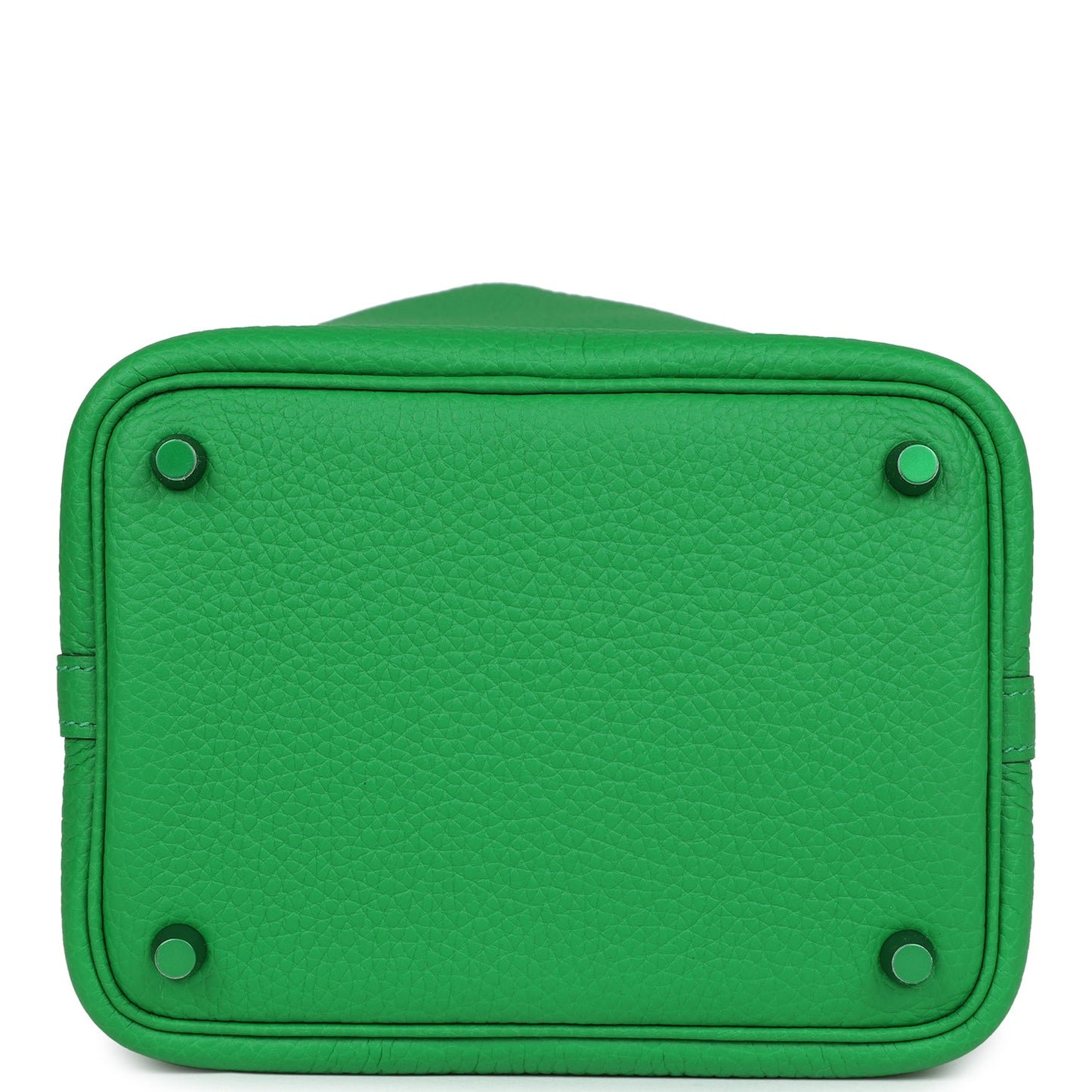 Hermes Monochrome Picotin 18 Bambou Clemence Green Hardware