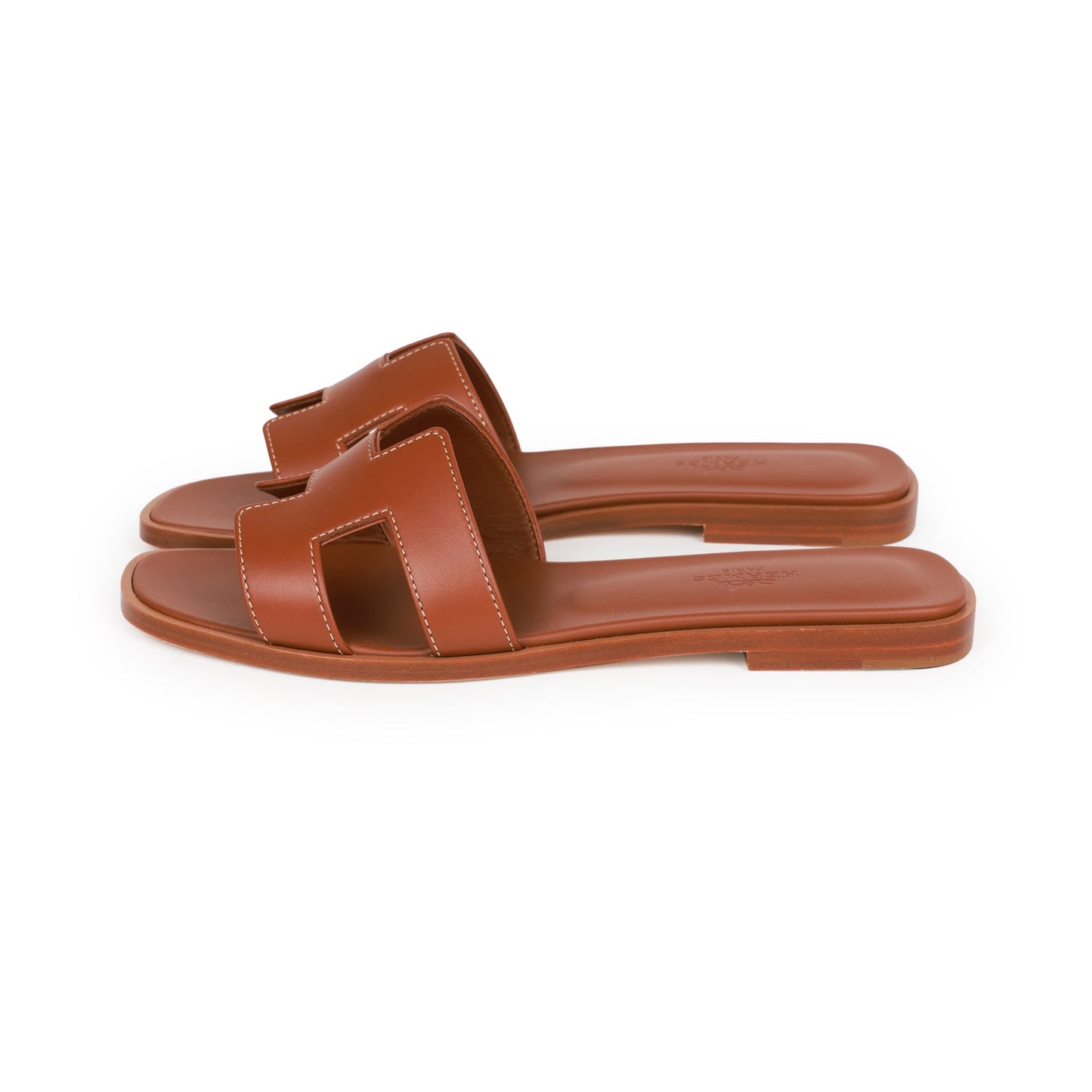 Hermes Oran Sandals Gold Box Calfskin 36.5 - Bob Flawless Skincare 