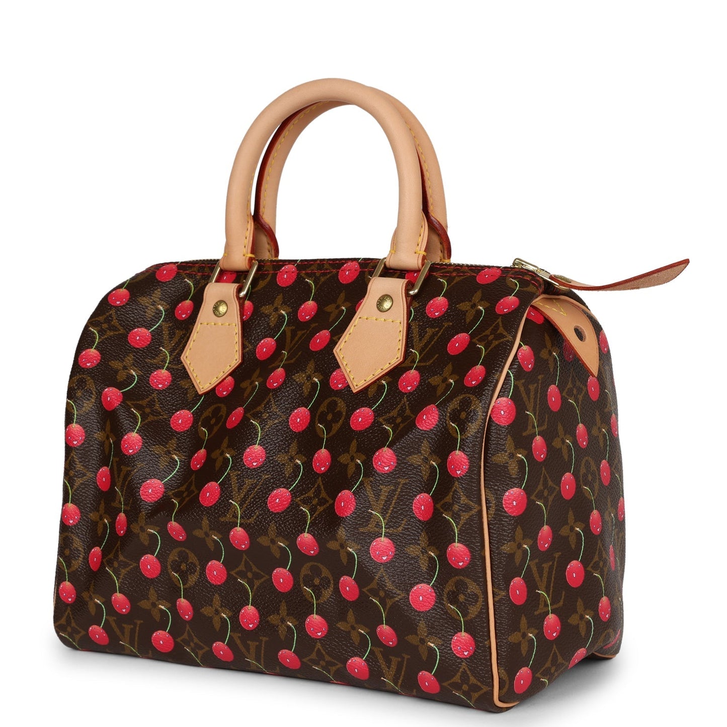 Vintage Louis Vuitton Cherry Cerises Monogram Speedy 25