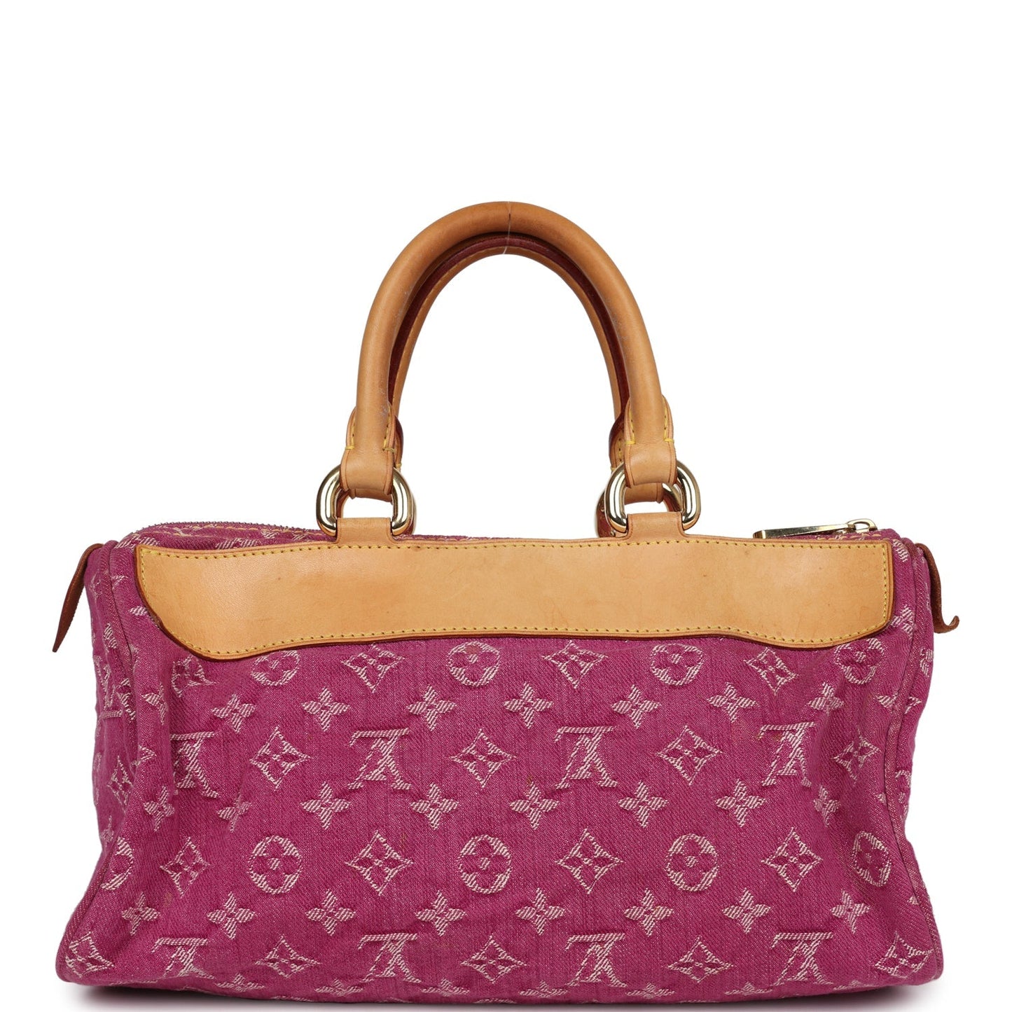 Vintage Louis Vuitton Neo Speedy Pink Denim Monogram Gold Hardware - Bob Flawless Skincare 