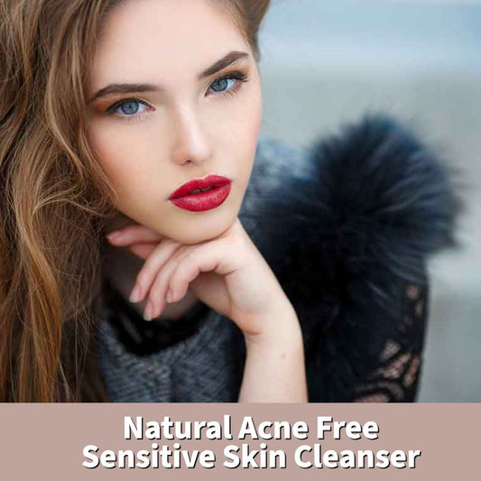 Natural Acne Free Sensitive Skin Cleanser- Best Acne Face Wash For Sensitive Skin