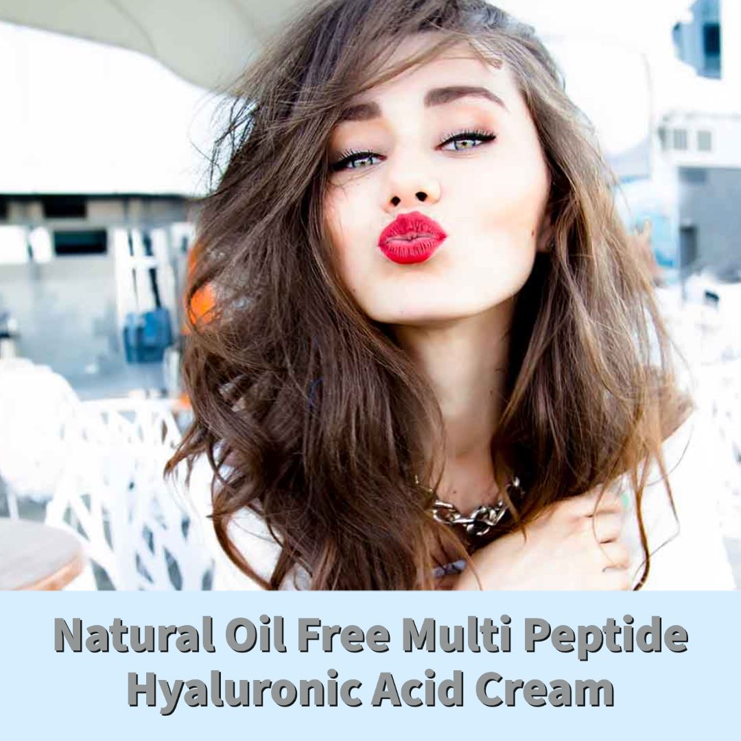 Natural Oil Free Multi Peptide Hyaluronic Acid Cream