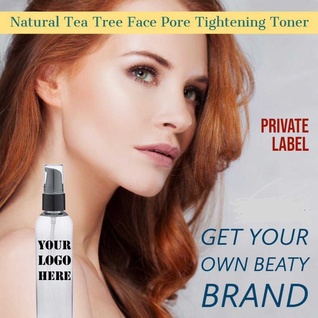 Natural Tea Tree Face Pore Tightening Toner