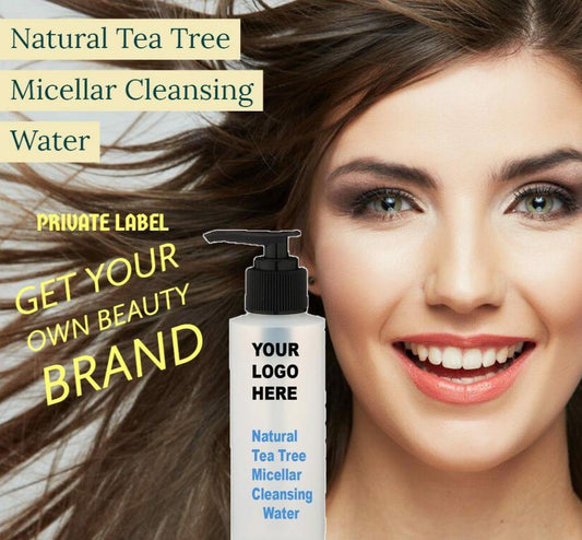 Natural Tea Tree Micellar Cleansing Water - Facial Wash- Top Trends