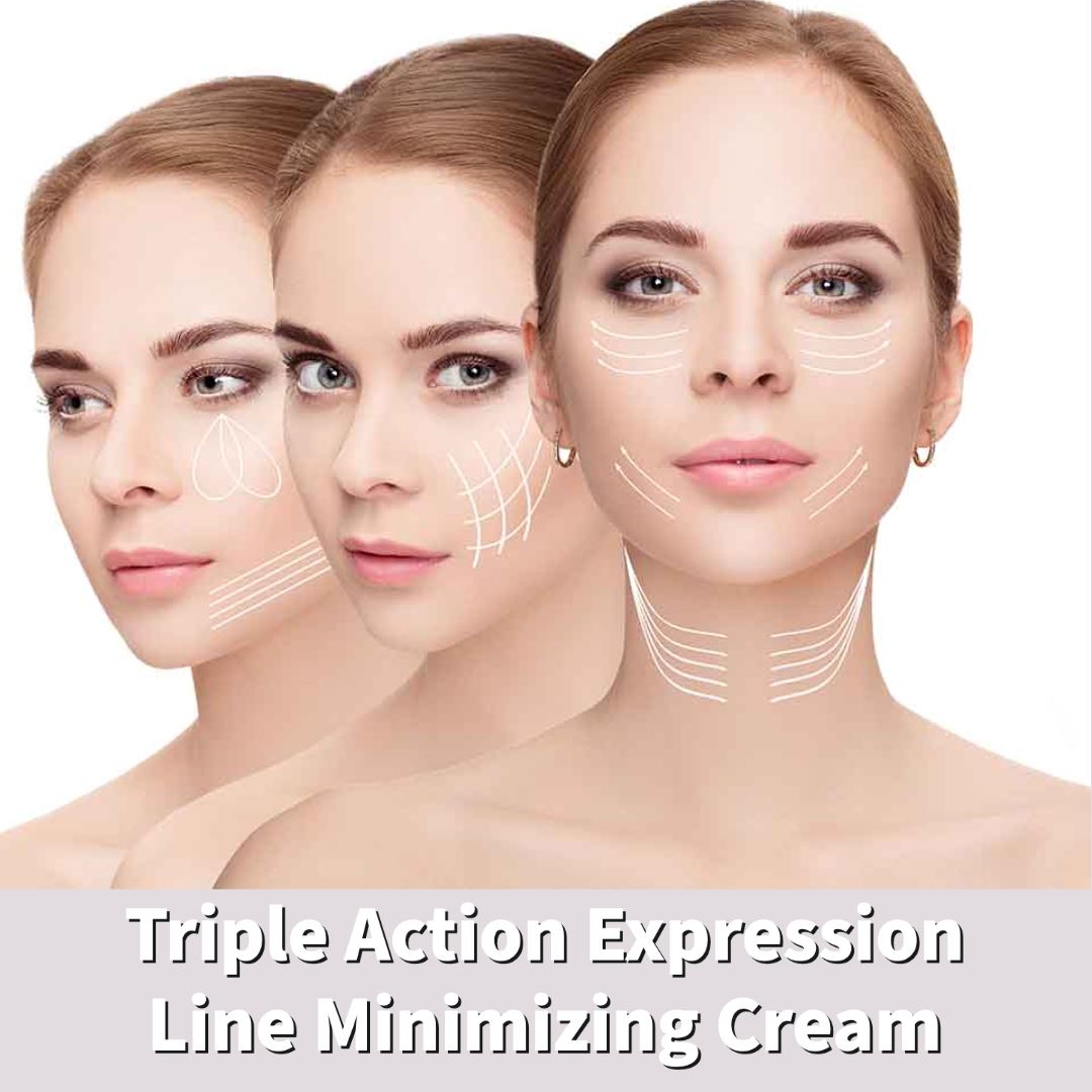 Triple Action Expression Line Minimizing Cream