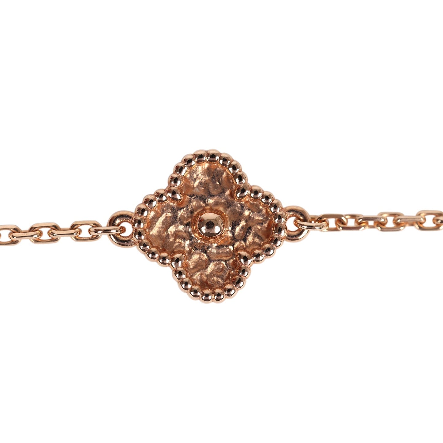 Van Cleef & Arpels Sweet Alhambra Bracelet 6 Motif Rose Gold