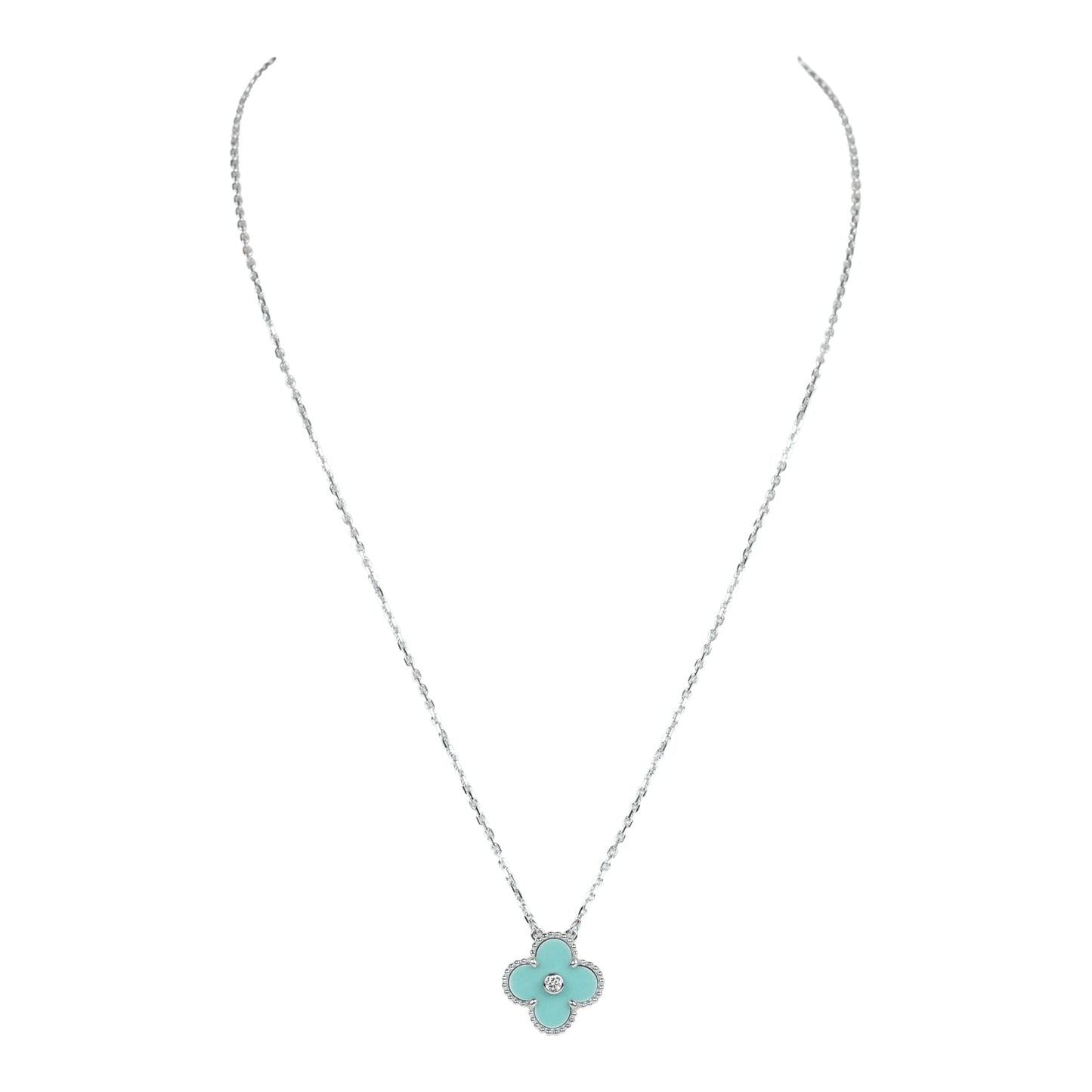 Van Cleef & Arpels 2022 Holiday Alhambra Pendant Necklace