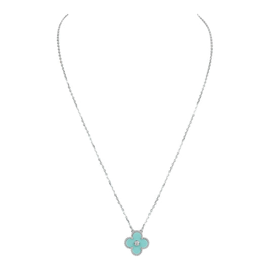 Van Cleef & Arpels 2022 Holiday Alhambra Pendant Necklace