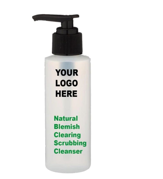 Natural Blemish Deep Clearing Scrubbing Cleanser With Glycolic Acid & Salicylic Acid